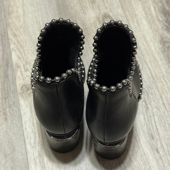 ALEXANDER WANG Gabi Cutout Leather‎ Booties size 5.5 - Picture 10 of 11
